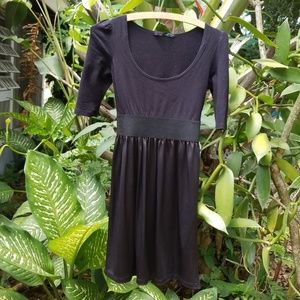 Simple everyday black dress